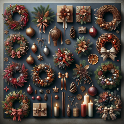 Kreative Ideen für Adventskränze und Gestecke